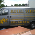 Fahrzeugbeschriftung - VW Bus - Hotel Stein - 13