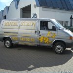 Fahrzeugbeschriftung - VW Bus - Hotel Stein - 18