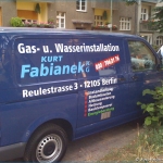Fahrzeugbeschriftung - VW T5 - Firma Fabianek - 08