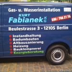 Fahrzeugbeschriftung - VW T5 - Firma Fabianek - 10