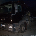 Fahrzeugbeschriftung - LKW mit Kranaufbau - Berliner Abschleppdienst - 01