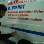 Fahrzeugbeschriftung - Opel Vivaro - Malermeister Quandt - 05
