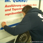 Fahrzeugbeschriftung - Opel Vivaro - Malermeister Quandt - 06