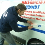 Fahrzeugbeschriftung - Opel Vivaro - Malermeister Quandt - 08