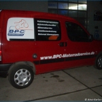 Fahrzeugbeschriftung - Peugeot Partner - BPC-Motorradservice - 23