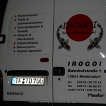 Fahrzeugbeschriftung und Firmen-Schild IROGOI - WestBerlinCustoms - 27