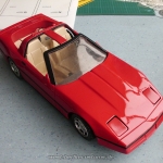 Corvette C4 Modell - Dekor Seiten, Heck - 12