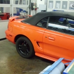 Ford Mustang GT - Felgenranddekor -  orange - 02