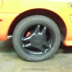 Ford Mustang GT - Felgenranddekor -  orange - 04