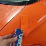 Ford Mustang GT - Felgenranddekor -  orange - 05