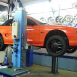 Ford Mustang GT - Felgenranddekor -  orange - 06