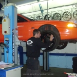 Ford Mustang GT - Felgenranddekor -  orange - 09