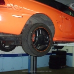 Ford Mustang GT - Felgenranddekor -  orange - 14