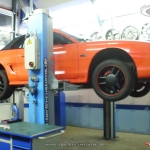 Ford Mustang GT - Felgenranddekor -  orange - 16