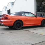 Ford Mustang GT - Felgenranddekor -  orange - 21