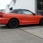 Ford Mustang GT - Felgenranddekor -  orange - 22