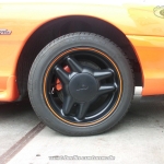 Ford Mustang GT - Felgenranddekor -  orange - 25