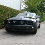 GT-Streifen - Ford Mustang - schwarz matt - 50