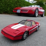Corvette C4 Dekor - Modell und Original - 1