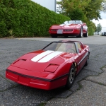 Corvette C4 Dekor - Modell und Original - 2
