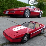 Corvette C4 Dekor - Modell und Original - 3