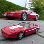 Corvette C4 Dekor - Modell und Original - 4