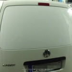 VW Caddy -Teilverklebung - Heckscheibe - 9