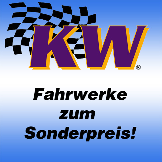 KW Gewindefahrwerke, Sportfahrwerke und Sportfedern zum Sonderpreis [07-2012]