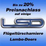 LSD Flügeltür-Schaniere - Angebot