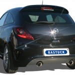 BASTUCK Sportauspuff - Opel Corsa D Facelift Turbo - OPC