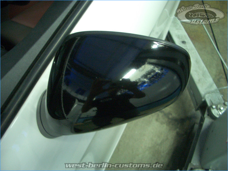 Fahrzeug-Teilverklebung – Außenspiegel – Seat Leon