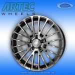 ARTEC Wheels - AR1 - schwarz, hochglanz lackiert