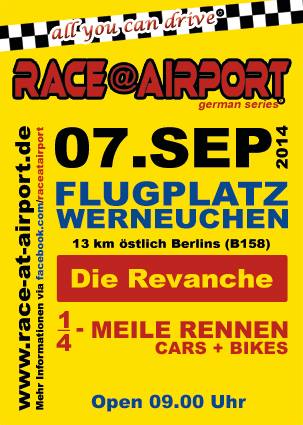Race-at-Airport 2014 - die Revanche in Werneuchen bei Berlin
