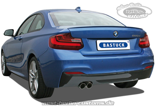 BASTUCK XL-Sportauspuffanlage für den BMW 2er F22 inkl. M235i