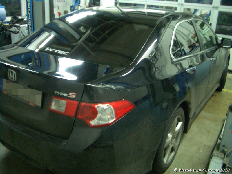 Dunkle Scheibentönung – Honda Accord Type S