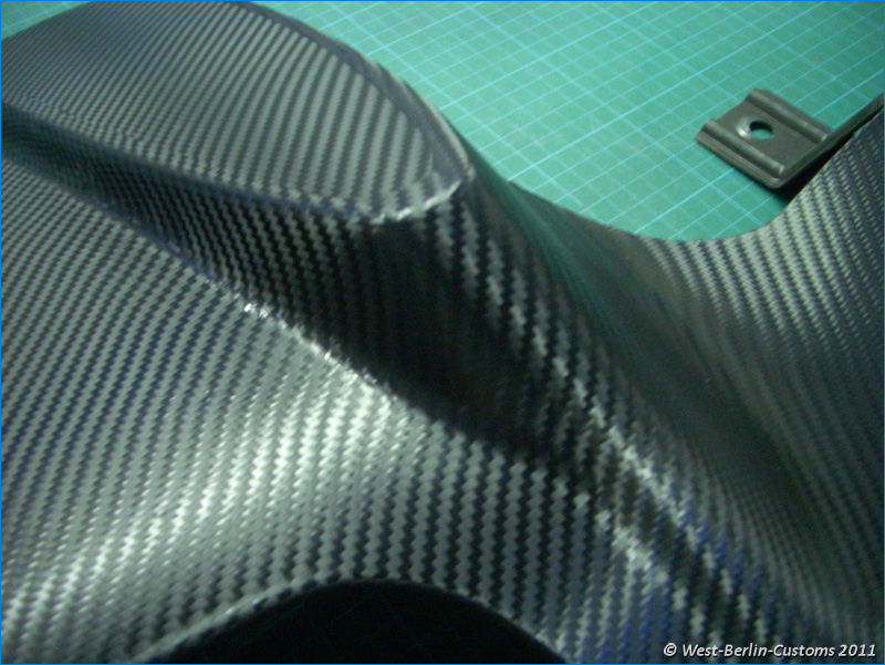 3D – Carbon – Strukturfolie / Corvette C6 Z06