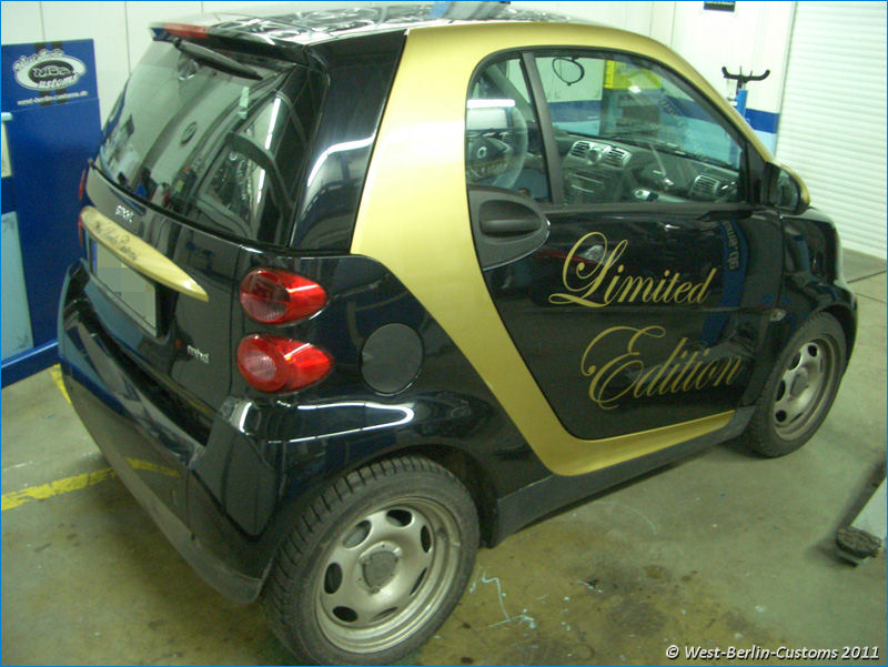 Teilverklebung – Smart ForTwo – Special Edition