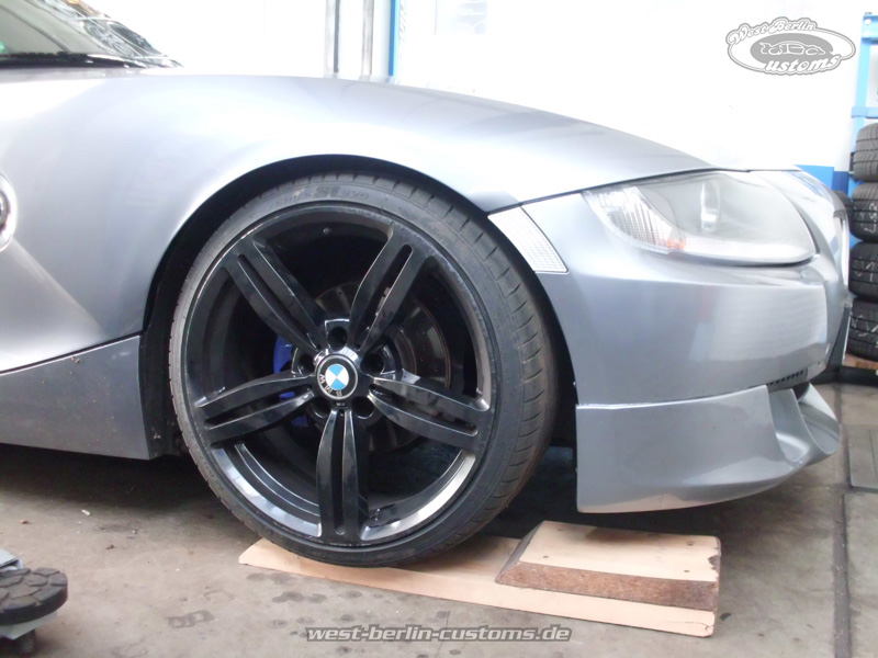 Bördeln, Hankook-Reifen und M-Felgen – Karosseriearbeiten am BMW Z4