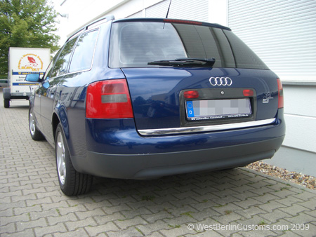 Audi A6 Avant – Scheibentönung tiefschwarz