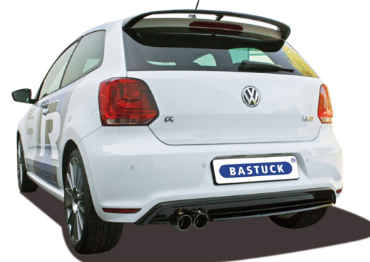 Neue BASTUCK Sportauspuffanlage für den VW Polo 6R WRC