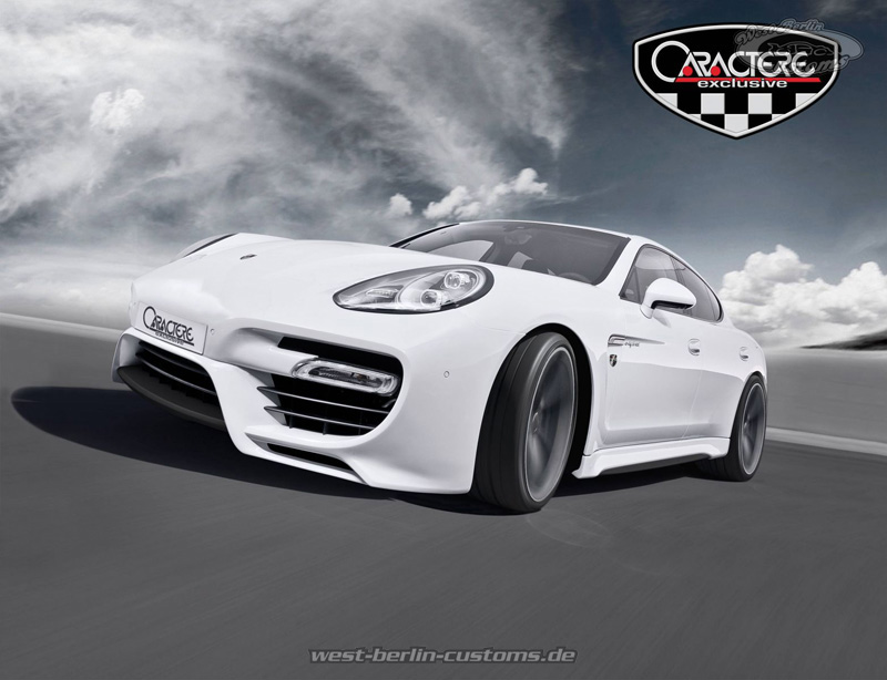 Neues BodyKit für den Porsche Panamera (Modell 2014) von CARACTERE